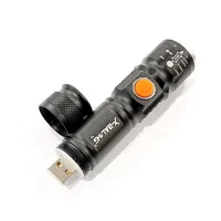 Ручной фонарь X-Balog BL-515, Li-ion 18650, Zoom, ЗУ USB - 5