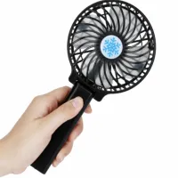 Вентилятор ручной с ручкой аккумуляторный HF-308/ 3288 / WX 6509 - 1