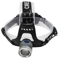 Налобный фонарь RB114, BL-TS26, 2Акк., T6 - 4