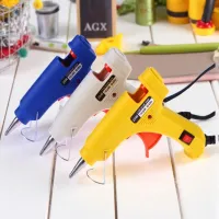 Клеевой пистолет Wild Wolf YL-20W под тонкие 7мм Белый, Розовый, Синий, Жёлтый - 2