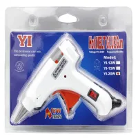 Клеевой пистолет Wild Wolf YL-20W под тонкие 7мм Белый, Розовый, Синий, Жёлтый - 3