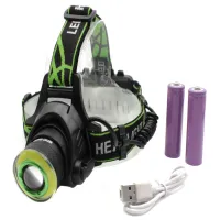 Налобный фонарь PL-107, BL-T106-T6, 2х18650, ЗУ microUSB, T6+Cob, Zoom - 4