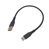 Кабель USB - Type-C короткий / Силиконовый / 30см - 1