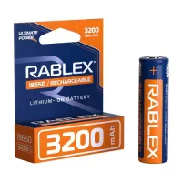 Аккумулятор Rablex 18650, 3200mAh Li-ION 3.7v - 1