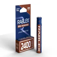 Аккумулятор Rablex 18650, 2400mAh Li-ION 3.7v - 3