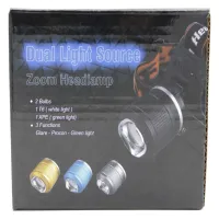 Налобный фонарь X-Balog 2199, PL104, Акк., T6, белый и теплый - 2