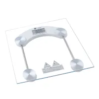 Весы напольные прозрачные до 180кг 2003B / квадратные - 1