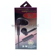 Вакуумные наушники-гарнитура XZS X-70 с микрофоном - 2