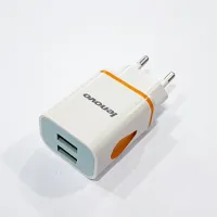 Сетевое зарядное устройство USB x 2 MI EKA-103 5V-2.1A (Lenovo/ Xiaomi) - 2