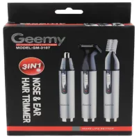 Триммер Geemy GM-3107, аккум, с насадкой для носа и ушей - 1