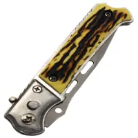 Нож выкидной, кость 045-2, 7.5см - 2