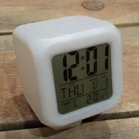 Часы электронные CX-508 с температурой и подсветкой Кубик  3*AAA 1246 - 3