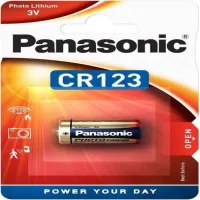 Батарейка Panasonic CR123 / 3V/ 1шт. на блистере - 1