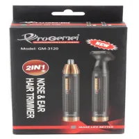 Триммер ProGemei GM-3120 аккумуляторный, с насадкой для носа и ушей. - 1