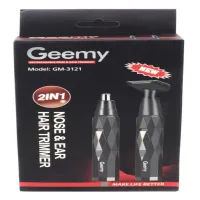 Триммер ProGemei GM-3121 аккумуляторный, с насадкой для носа и ушей. - 1