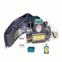 Налобный фонарь Bailong BL-1898, сенсор, 7476 - 5