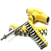 Набор инструментов отвёртка + биты + головки / Prokit 33005 / 1080 - 4