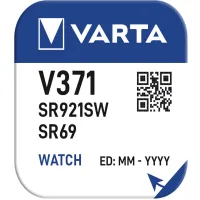 Батарейка Varta V371, SR920SW, D371, SR69, RW315 - 1