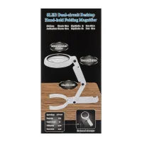 Лупа с подсветкой X5 FS75RC - 2