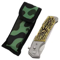 Нож выкидной Columbia 233B Кость - 4