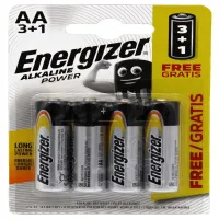Батарейка Energizer LR6/AA Alkaline, блистр 4шт - 2