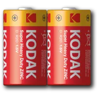 Батарейка KODAK Super Heavy Duty R20P (D) / солевая - 1