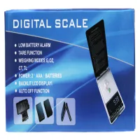 Весы ювелирные 200г 6*12*1.5 DIGITAL SCALE (синяя коробка) - 1