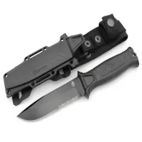 Ніж мисливський Bear Grylls Gerber ЧОРНИЙ 539-6 / 25 см / 11 см - Зображення 4