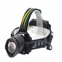 Налобный фонарь P52, 2х18650, ЗУ MicroUSB, P50 LED, Zoom - 2