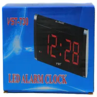 Часы электронные VST-730, салатовое свечение - 2