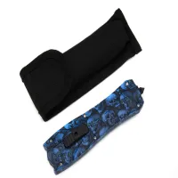 Нож выкидной фронтальный A1 Синий - 3