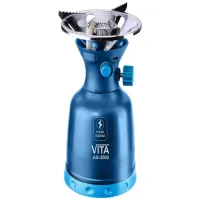 Примус газовый туристический Даринка с пьезоподжигом Vita Корея AG-3002 - 6
