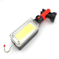 Фонарь для кемпинга WD355, ZJ-8859, micro USB, крючок, магнит, прищепка,  2X18650 - 4