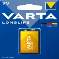 Батарейка Varta Longlife Крона 6F22 / 9V / Alkaline - 1