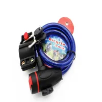 Велосипедный замок с держателем 852-90 /Толщина 9мм/ Длинна 900мм - 2