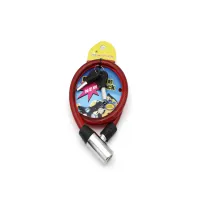 Велосипедный замок 803 /Толщина 10мм/ Длинна 650мм/ лазерный ключ - 2