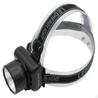 Налобный фонарь WX-1890, Акк., 1LED - 2