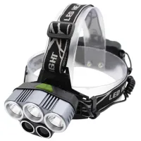 Налобный фонарь K-85-T6, Акк., 5xT6 LED, Zoom - 6