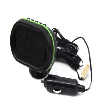 Часы электронные VST-7009V для автомобиля питание 12V - 1