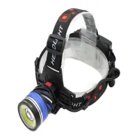 Налобный фонарь PL127, Акк., T6 LED, Zoom, автомобильная зарядка - 3
