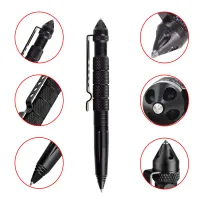 Ручка Тактическая со стеклобоем Laix B2 Tactical Pen / алюминий / чёрная - 1