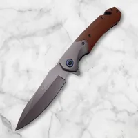 Нож складной ElfMonkey 8221 Wood - 1