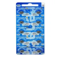 Батарейки-Таблетки Renata 329 10шт. на блистере - 2