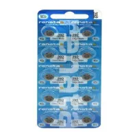 Батарейки-Таблетки Renata 392 10шт. на блистере - 2