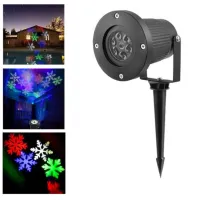 Светодиодный лазерный проектор 326-1, дом+улица, 2 кронштейна - 1