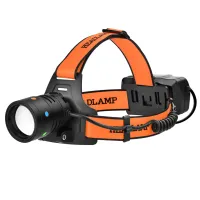 Налобный фонарь Bailong BL-T210-TG, 2x18650, 1 режим, ЗУ Type-C, zoom - 3