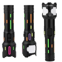 Ручной фонарь BL-2405-TG, 1x26650, power bank, индикация заряда, ЗУ Type-C, zoom - 5