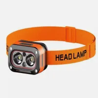 Налобный фонарь PL-184, YD-08, холодный, теплый, красный свет, ЗУ Type-C, сенсор - 2