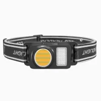 Налобный фонарь PL-192, холодный, теплый, красный, синий свет, ЗУ Type-C, сенсор - 4