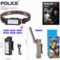 Налобный фонарь PL-196, аккумуляторный, водонепроницаемый, ЗУ Type-C - 2